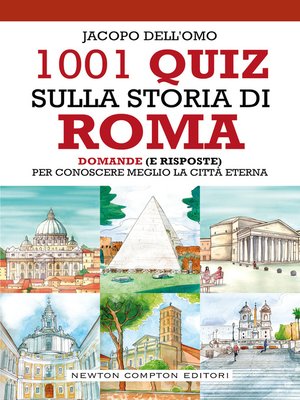 cover image of 1001 quiz sulla storia di Roma